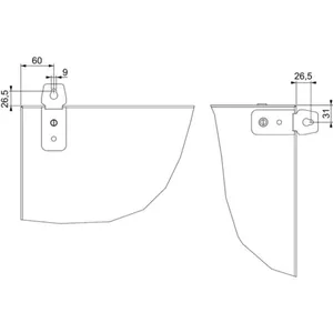 Seinäasennustarvike Schneider Electric Universal Enclosures - SEINÄAS.TARV UNIVERSAL ENCL SEINÄKIINNIKKEET 2KPL SM