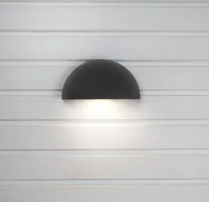 Seinävalaisin ulko Hide-a-lite Arc LED - SEINÄVALAISIN ULKO HIDE A LITE ARC ANTRASIITTI