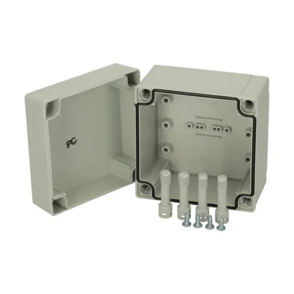 Asennuskotelo PC Fibox MNX 100x100 95/75 HG