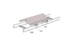Kaapelitien kansi Meka PSK tikashylly - KAAPELITIEN KANSI TIKASH. MEKA PSK-150 L=3000 XPG