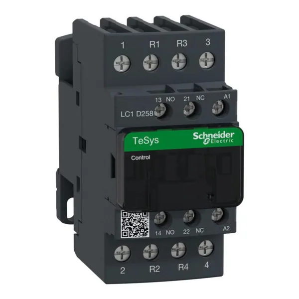 Kontaktori Schneider Electric TeSys LC1D LC1D258V7 40A 2S2A 1S1A 400VAC