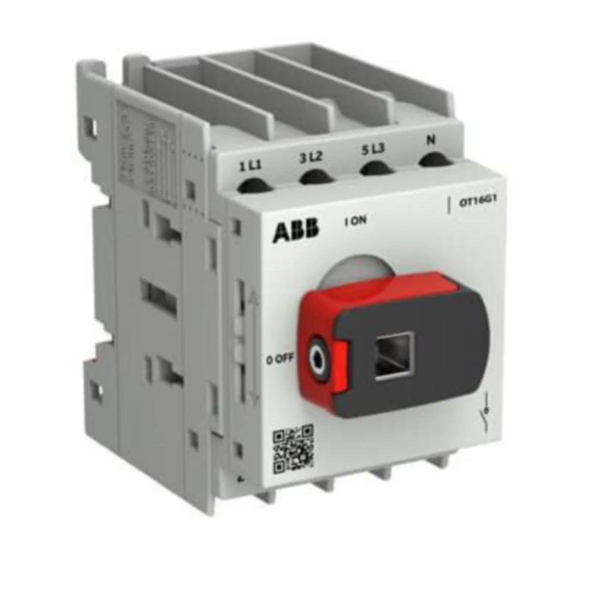 Kuormankytkin vipu ABB Plus 4-napainen 4-NAP. 16A 690V AC-22A – musta