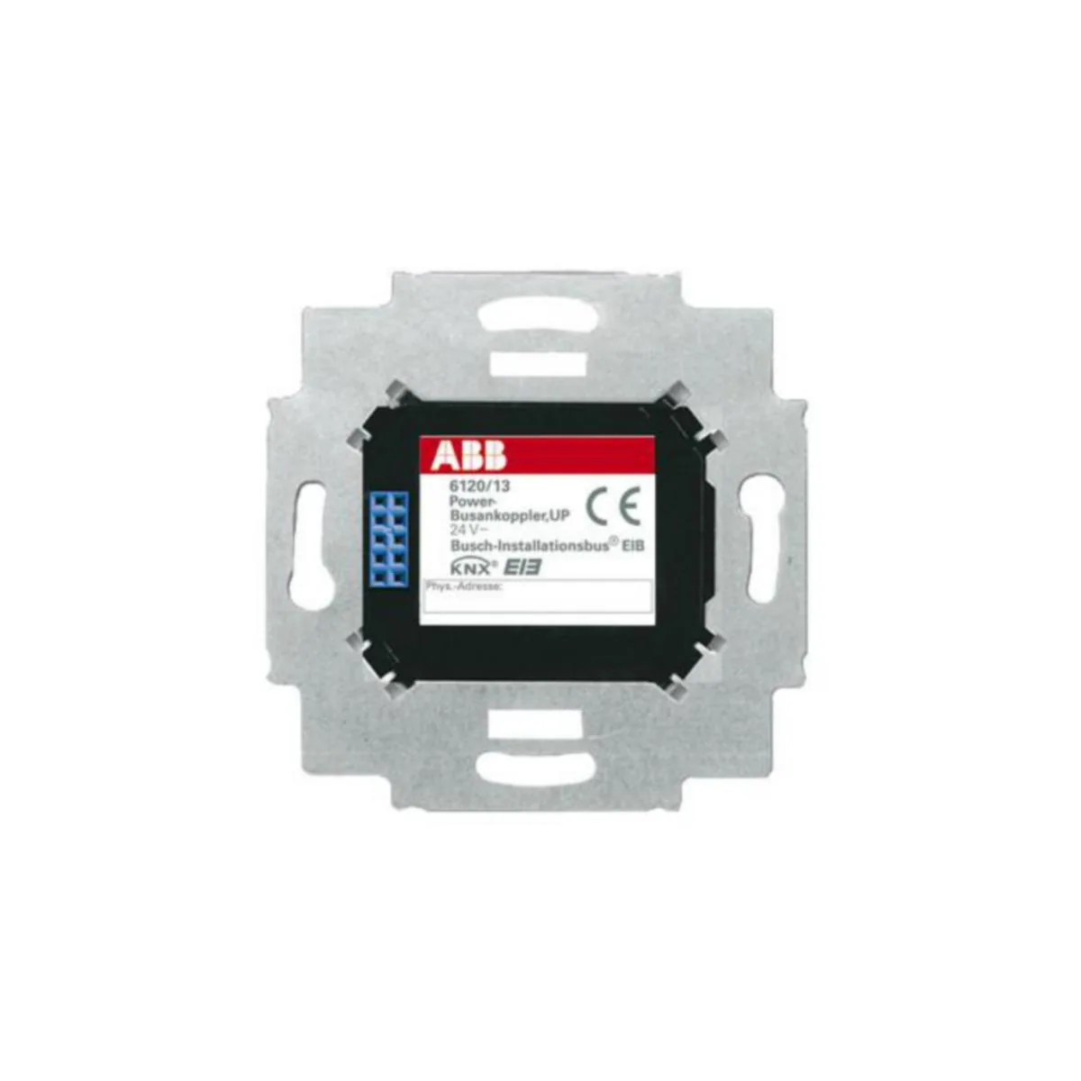 Väyläliitäntäyksikkö ABB KNX 6120/13-500 - VÄYLÄLIITYNTÄYKSIKKÖ KNX ABB BUSCH-priOn LISÄJÄNNITTEELLÄ