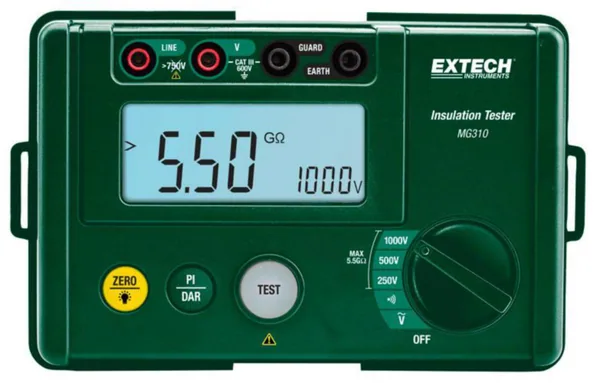 Eristysvastusmittari Extech MG310
