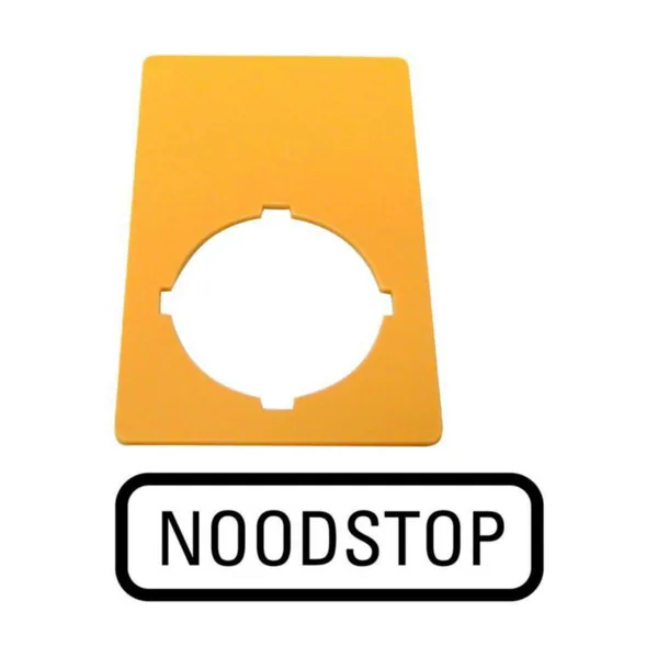 Hätä-/seis-kilpi RMQ-Titan, Eaton HÄTÄ-/SEIS KILPI M22-XZK-NL99 NL NOODSTOP