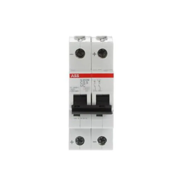 Johdonsuojakatkaisija ABB S200MUC 2-pole C-char. 0,5A