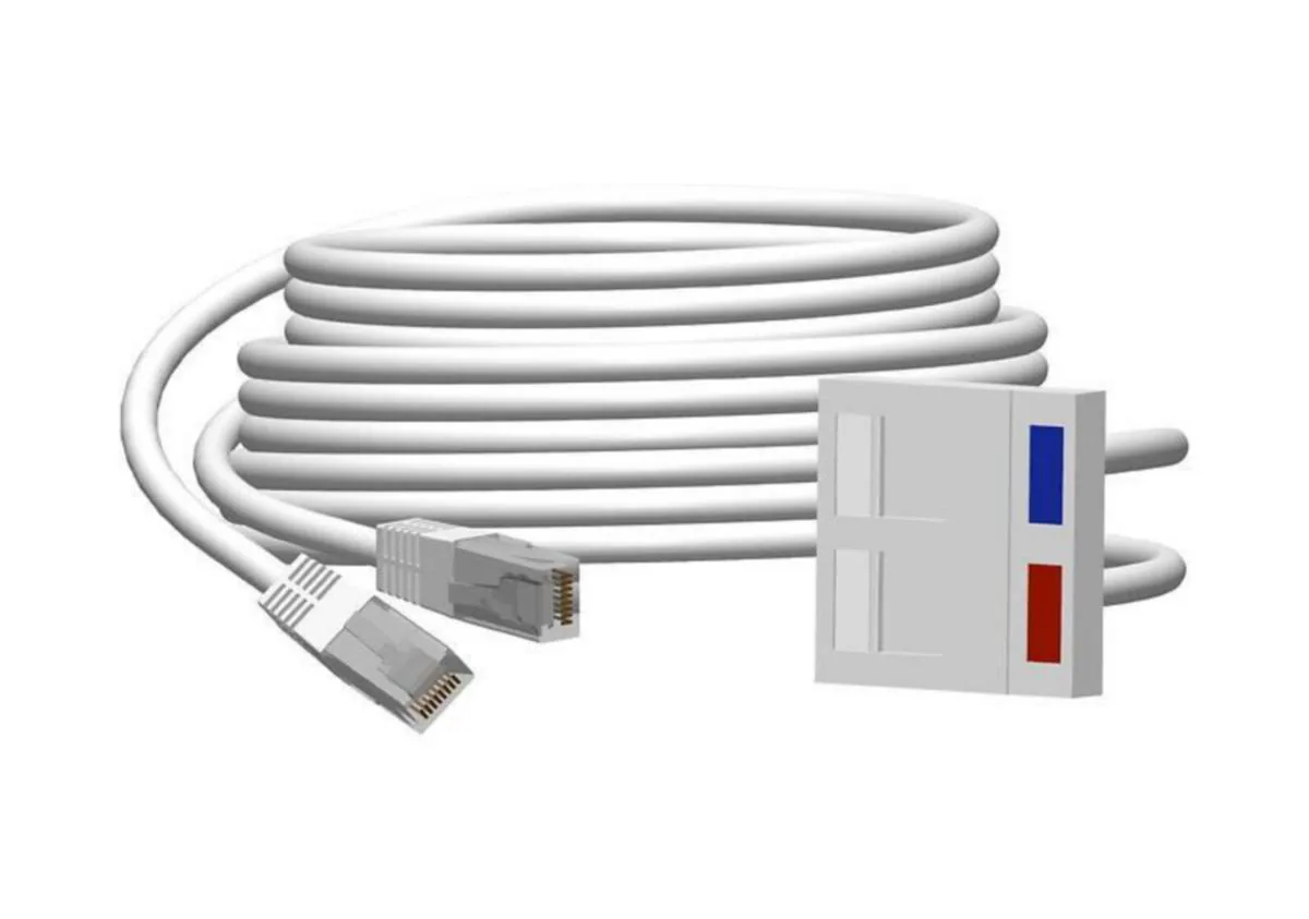Johtosarja RJ45 Pajap - JOHTOSARJA PAJAP RJ45-5 2xRJ45 CAT6UTP 5m