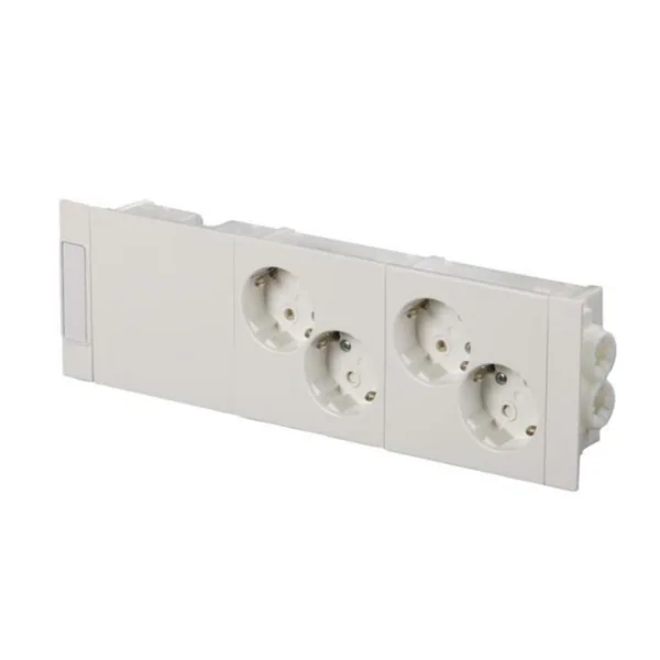 Kanavapistorasia ABB ProDuct esikytketty 4-osainen 4S/16A/IP20 KYTK. VAL