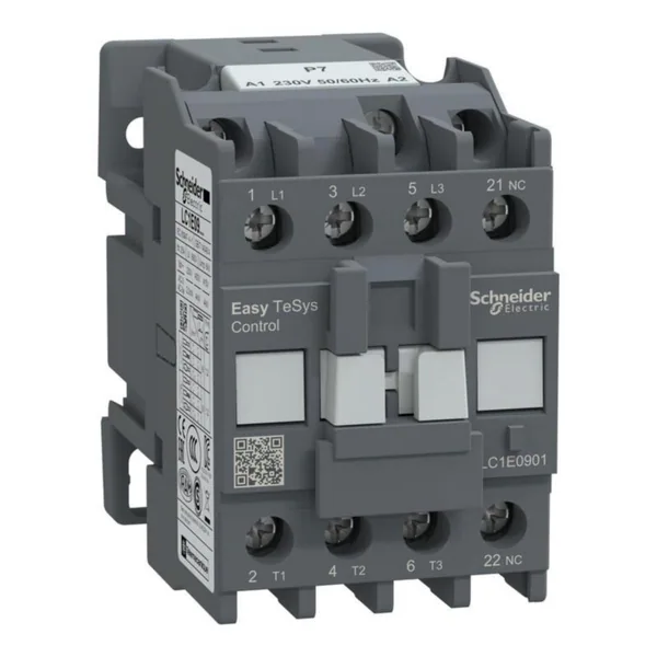 Kontaktori Schneider Electric Easy TeSys LC1E,3P(3NO),440V,9A,230V AC