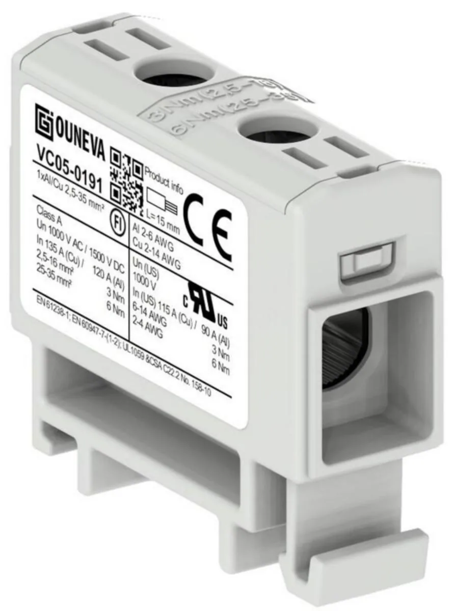 Riviliitin Ouneva OTL 1XAL/CU 2,5-35MM2 HA. 500 KPL