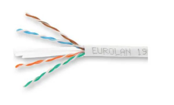 Tietoverkkokaapeli-CAT6 Eurolan U/UTP B2CA