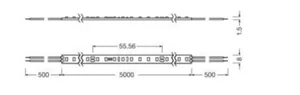 Valoprofiili/-nauha Ledvance LEDStrip Performance - VALOPROFIILI/-NAUHA LEDVANCE LS P 500/965/5M 24V