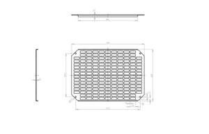 Asennuslevy Fibox MP Arca - ASENNUSLEVY ARCA MPP ARCA 3040