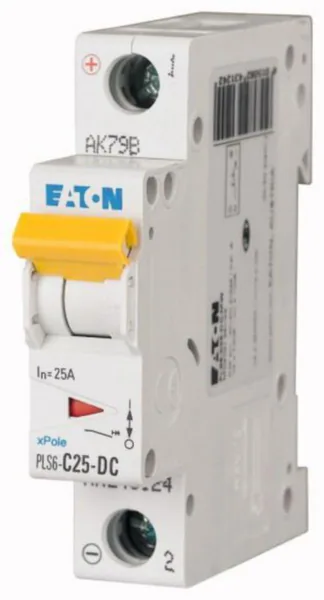 Johdonsuojakatkaisija Eaton Xpole PLS6-C25-DC-MW