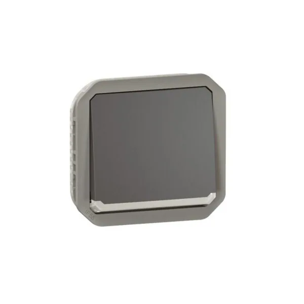 Kytkin Legrand Plexo 1G-2W SW 10AX LOCAT ANTH MECH