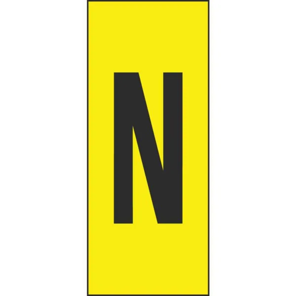Merkintäkilpi Hammarprodukter H10 kirjaimet N