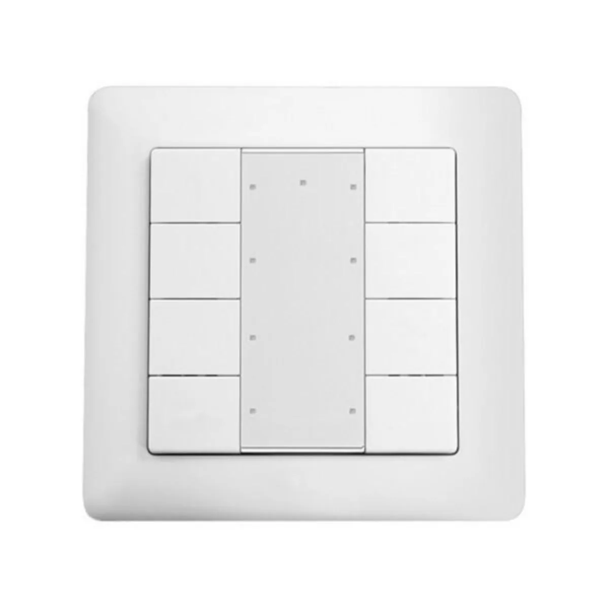 Painike ESYLUX DALI 2, PUSH BUTTON X8 DALI-2 WH