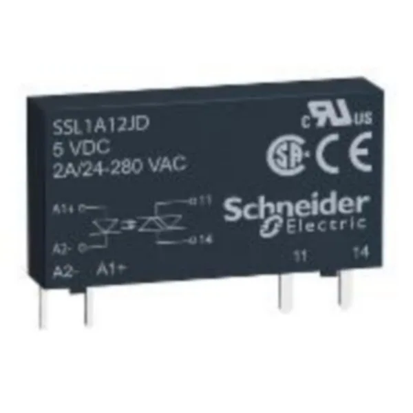 Puolijohderele Schneider Electric Zelio SSL1A12JDR 3-12VDC/24-280VAC