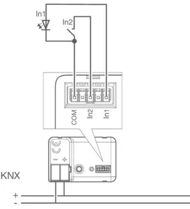 Tuloyksikkö Hager KNX ETS - TULOYKSIKKÖ KNX KNX ETS TYBS702A 2PV T JSEKA