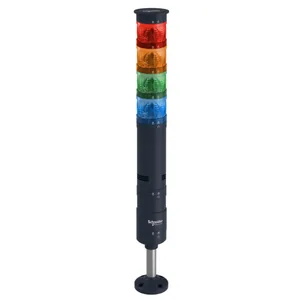 Asennusjalusta Schneider Electric Harmony - VILKKUVALO HARMONY XVUZ02 AS.JALUSTA 100MM. MUSTA