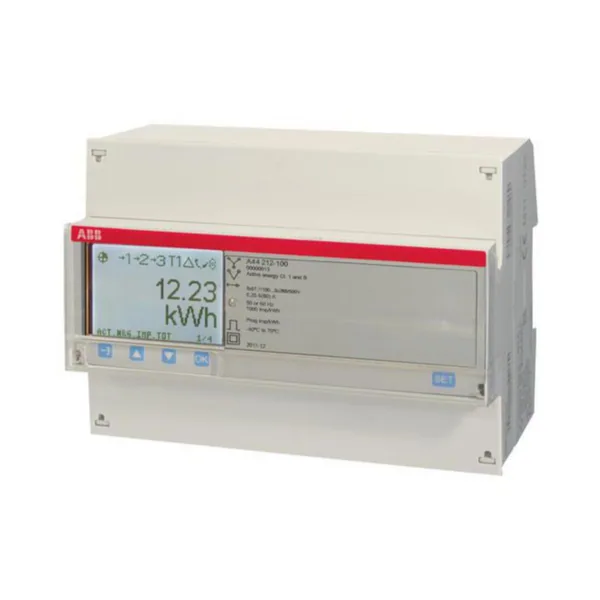 Energiamittari ABB EQ 3-VAIHE, 6A 500VAC, MID