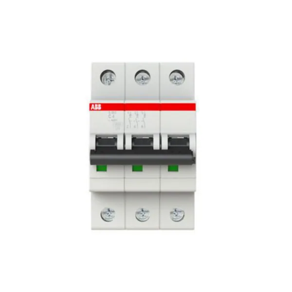 Johdonsuojakatkaisija ABB S200 C-käyrä 3-nap S203-C4 C4A