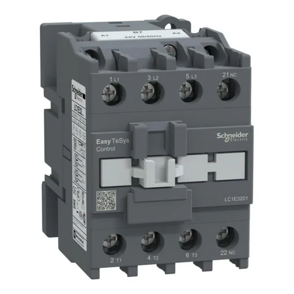 Kontaktori Schneider Electric Easy TeSys LC1E,3P(3NO),440V,32A,24V AC