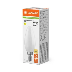 Kynttilälamppu Ledvance Performance Classic - KYNTTILÄLAMPPU LEDVANCE CLB 5,9W/830 806LM E14 DIM FR