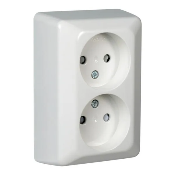 Pistorasia ELKO RS16 pinta-asennettava IP 20 2N/16A/250V/IP20 PPR VAL