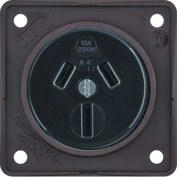 Pistorasia Hager Integro Flow 1AUS/15A/250V UR RUS