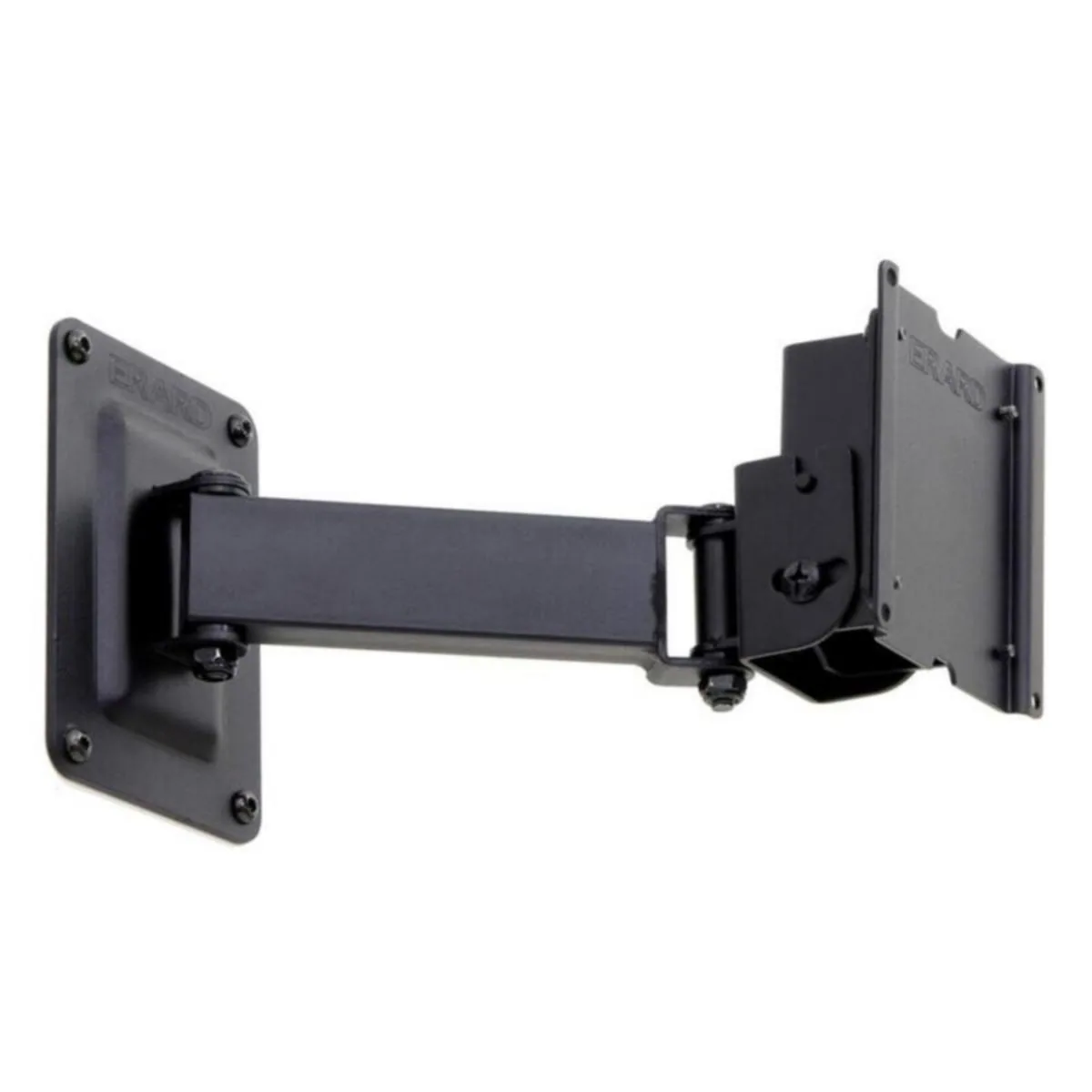 Seinäteline Erard APPLIK KALLISTUVA/KÄÄNT. 15-28" VARSI – musta