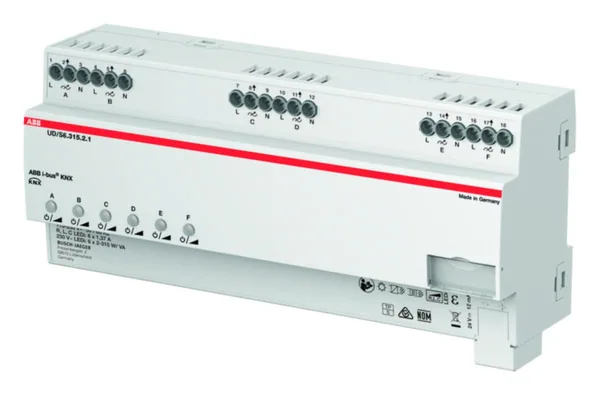 Valonsäädin KNX ABB, 6X315W 230VAC RCL T DIN