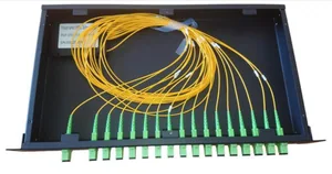 Haaroitin LA-FIBER 19" - HAAROITIN LA-FIBER OPTINEN 16-JAKO, SCAPC SM, 19"