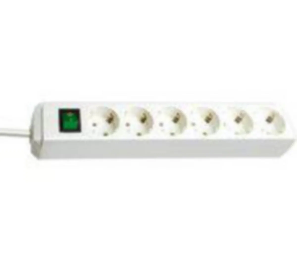 Jatkojohto Brennenstuhl PVC H05VV-F - JATKOJOHTO BRENNENSTUHL 6-OS 3m MSK 3G1.5 VALK KYTK