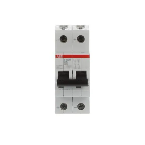 Johdonsuojakatkaisija ABB S200MUC 2-pole B-char. 6A