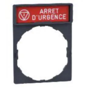 Kilvenpidin Schneider Electric Harmony - PAINIKE/MERKKIVA.KILPI HARMONY ZBY2130