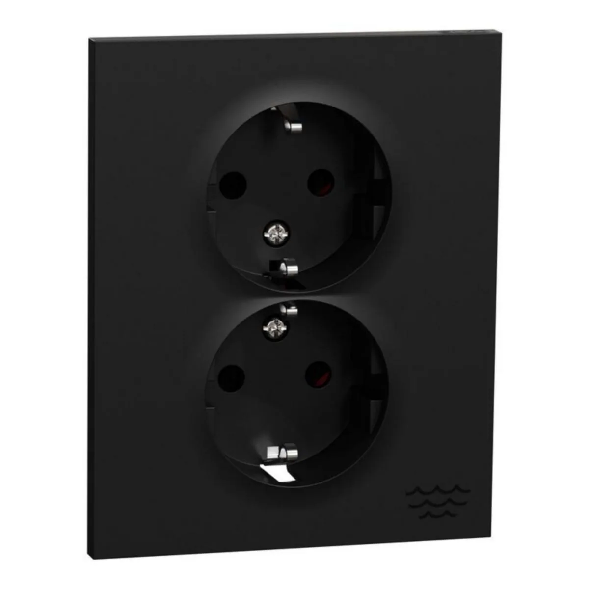 Pistorasia ELKO Ocean uppoasennus IP21 2S/16A/440V/IP21 UPR MUS – musta