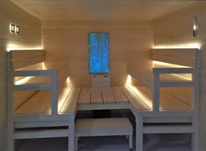 Saunavalaisin Sauna Linear LED, Cariitti - LED-SAUNAVALAISIN CARIITTI SAUNA LINEAR 2M (LED)