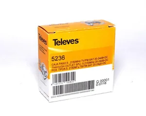Antennirasia Televes ketjutettava - ANTENNIRASIA TELEVES KETJUTETTAVA 20 DB TV/R