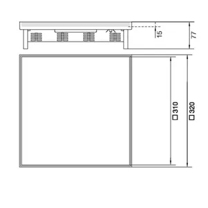 Lattiarasia Hager Electraplan.VE-EE EKQ160 RST - LATTIARASIA ELECTRAPLAN.VE-EE EKQ160 RST 320X320 UMPI 15MM