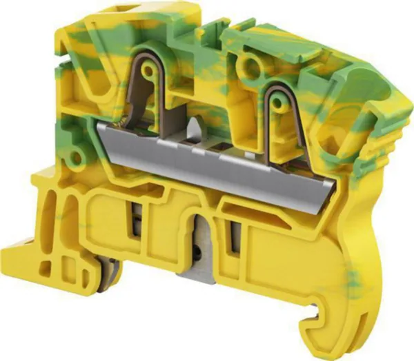 Maadoitusliitin TE / ABB Entrelec -liittimet VIHREÄ/KELT., LEV:6MM, JOHTO:4