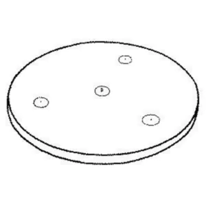 Pylväshattu Haldor - PYLVÄSHATTU HALDOR GALV. 170 MM
