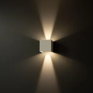 Seinä/kattovalaisin FTLight Iina - SEINÄ/KATTOVALAISIN ULKO IINA 2X5W VALKOINEN 3000K