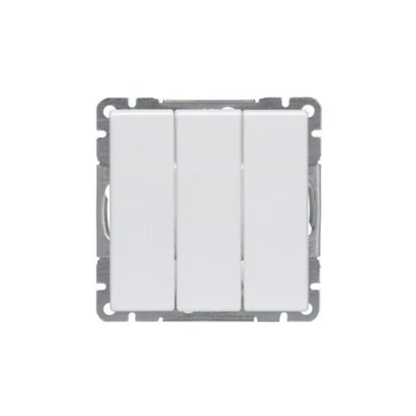 Kytkin ABB Impressivo uppoasennus 1+1+1, IP21 1+1+1/16AX/250V/IP21UKJ 0X VAL