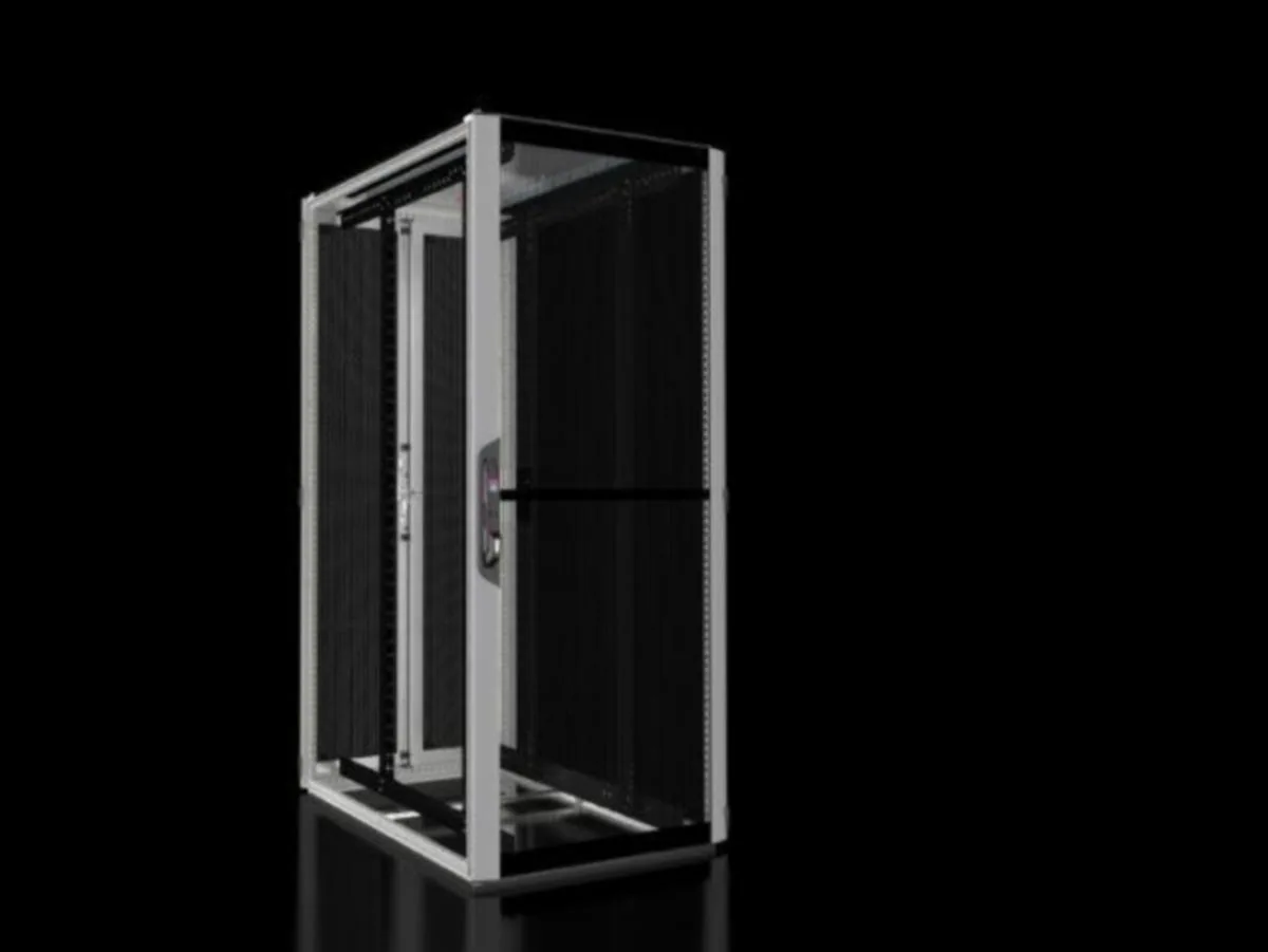 Lattiakaappi Rittal VX IT 42U 800X2000X1200 DYNAMIC – harmaa