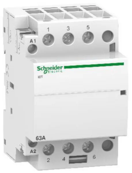 Moduulikontaktori Schneider Electric Acti 9 iCT 63A 3S 230VAC