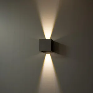 Seinä/kattovalaisin FTLight Iina - SEINÄ/KATTOVALAISIN ULKO IINA 2X5W MUSTA 3000K
