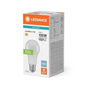 Vakiolamppu Ledvance Value Classic - VAKIOLAMPPU VALUE CLASSIC CLA 13W/865 1521LM E27 OP