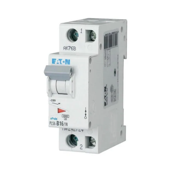 Johdonsuojakatkaisija Eaton Xpole PLS6-B16/1N-MW