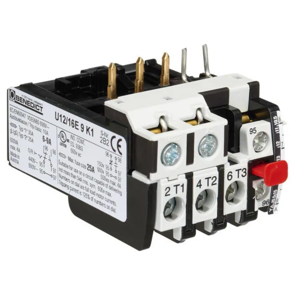 Lämpörele K1 U12 16E 9K1 6-9A K1